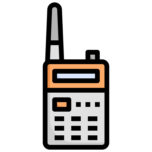 Walkie talkie Surang Lineal Color icon