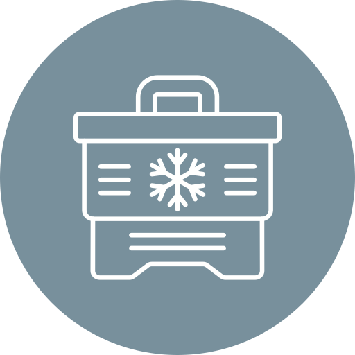 Ice box Generic Flat icon