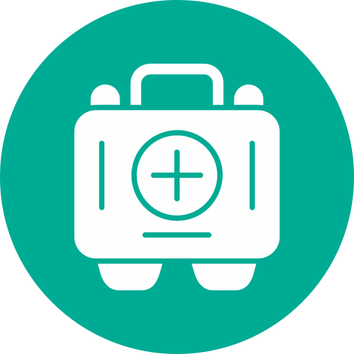 trousse de premiers secours Icône gratuit