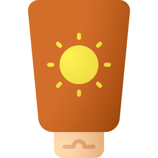 자외선 차단제 무료 아름다움개 아이콘