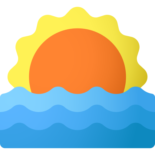 Sunset Generic Flat Gradient icon