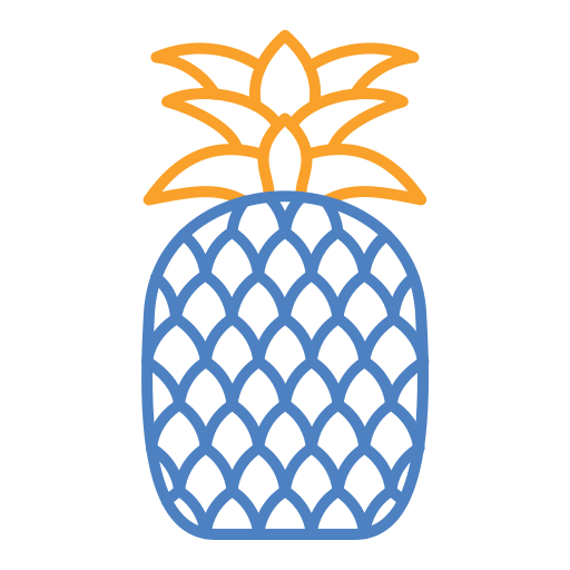 Pineapple free icon