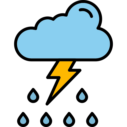 Thunderstorm - Free weather icons