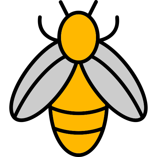 abeja icono gratis