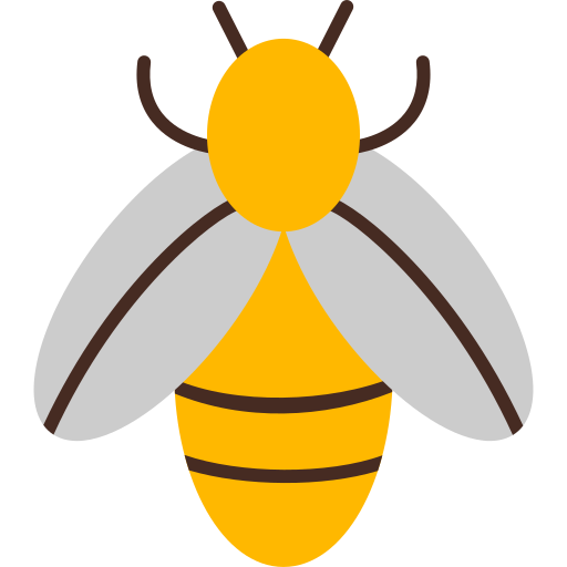 abeja icono gratis