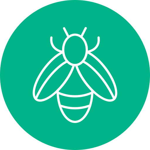 abeja icono gratis