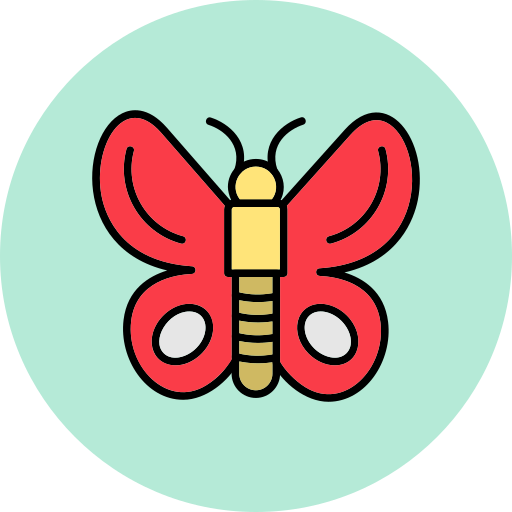 mariposa icono gratis