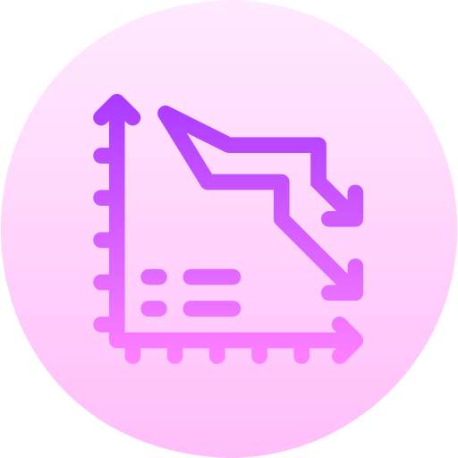liniendiagramm kostenlos Icon