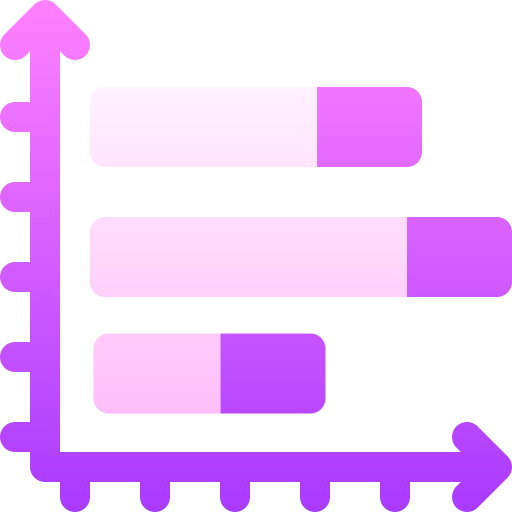 gráfico de barras icono gratis