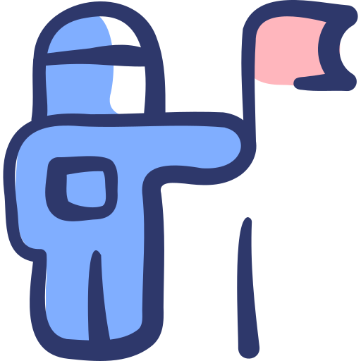 astronauta icono gratis