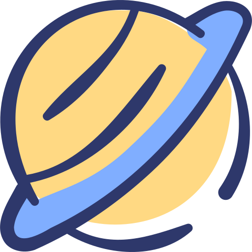 saturno icono gratis