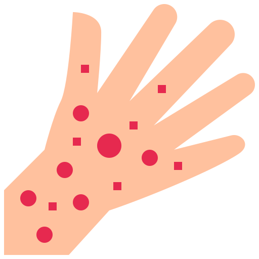 Skin rash Generic Flat icon