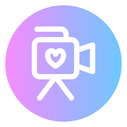 camara de video icono gratis