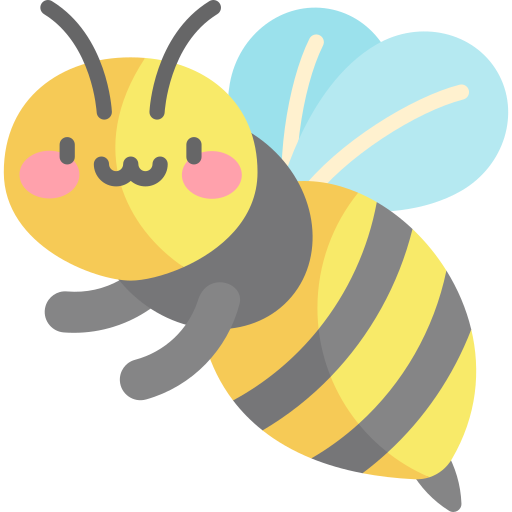 abeja icono gratis