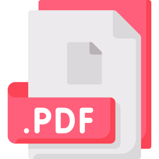 flat pdf icon png