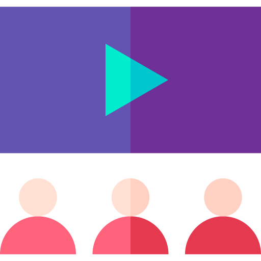Video presentation free icon Video presentation free icon