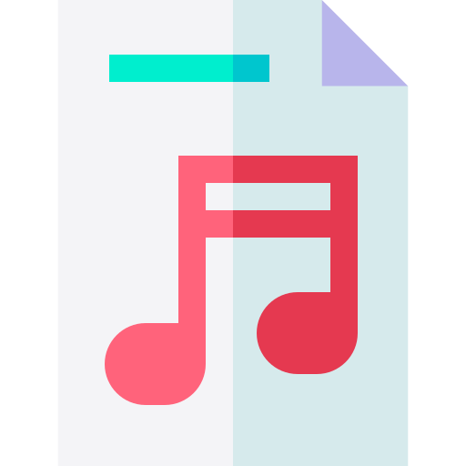 Music file free icon Music file free icon