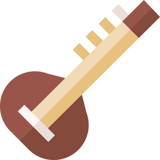 sitar icono gratis