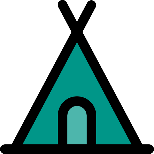 Tent free icon Tent free icon
