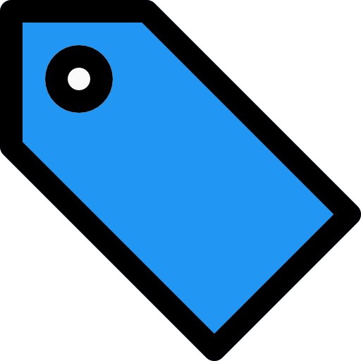 etiqueta de precio icono gratis