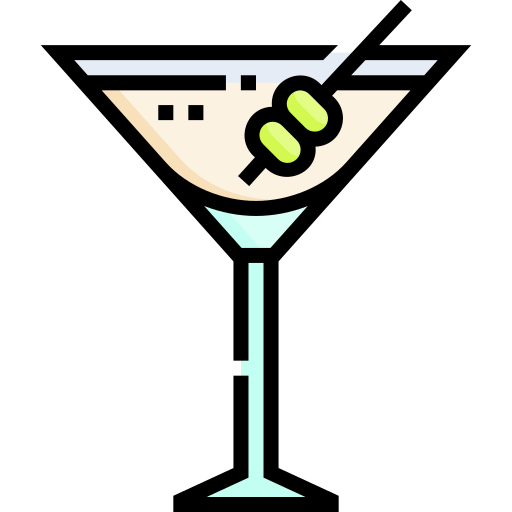 martini seco icono gratis