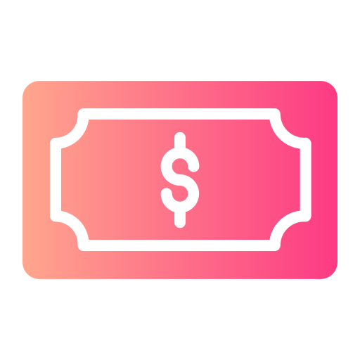 en espèces Icône gratuit