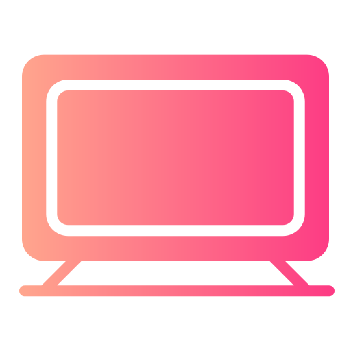 monitor de televisión icono gratis