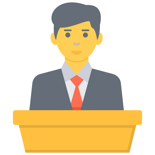 Politician Generic Flat icon