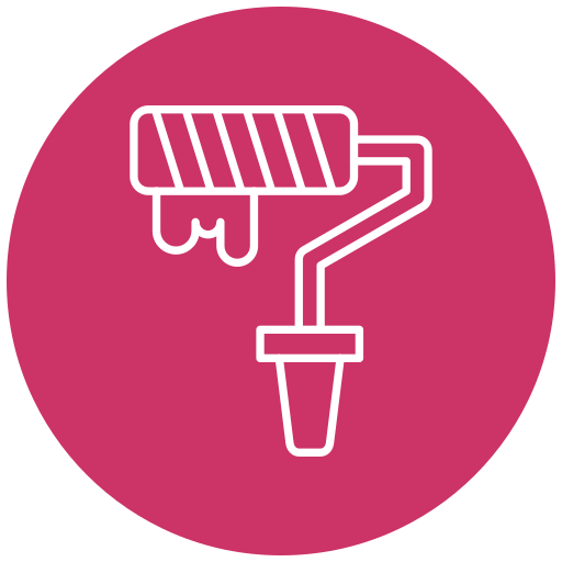 Paint roller free icon Paint roller free icon