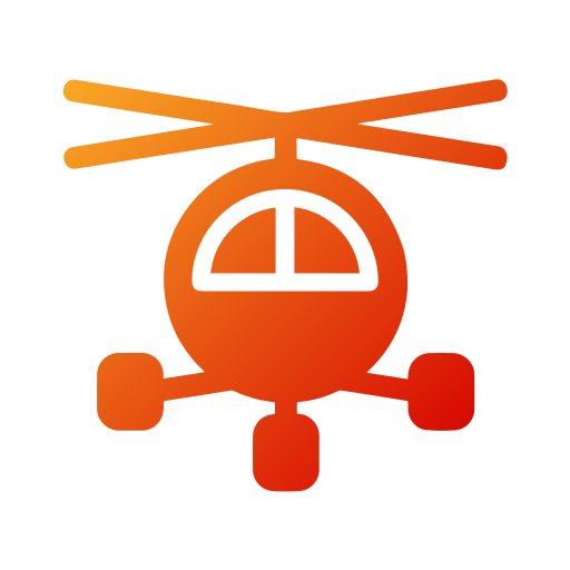 helicóptero icono gratis