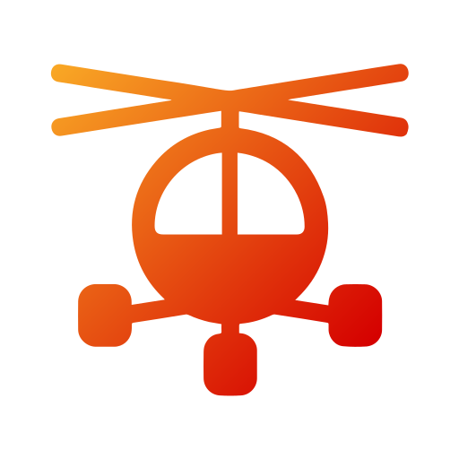 helicóptero icono gratis