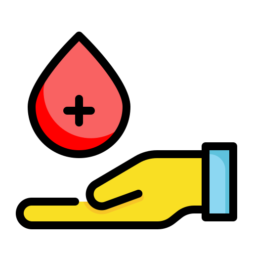 donador de sangre icono gratis