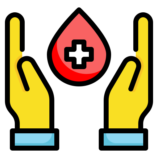 donador de sangre icono gratis