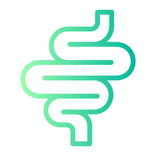 Intestine Generic Gradient icon