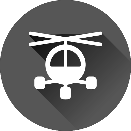 helicóptero icono gratis