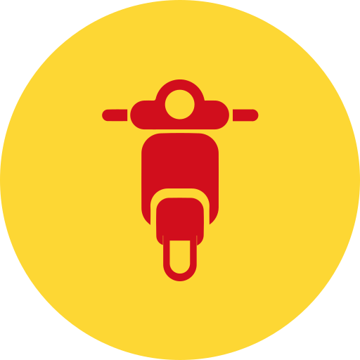motocicleta icono gratis