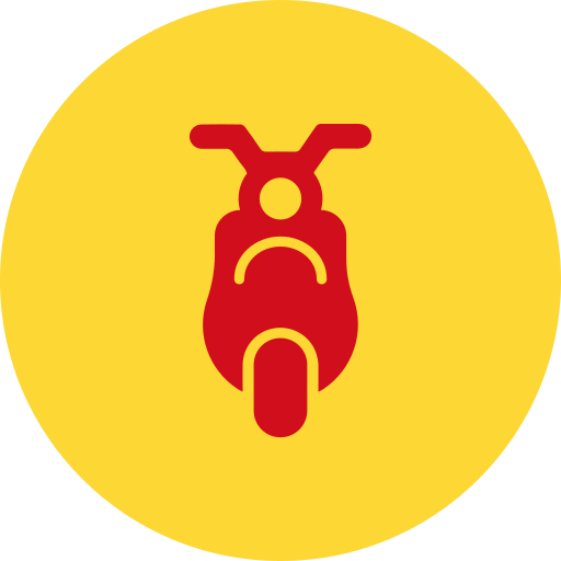 motocicleta icono gratis