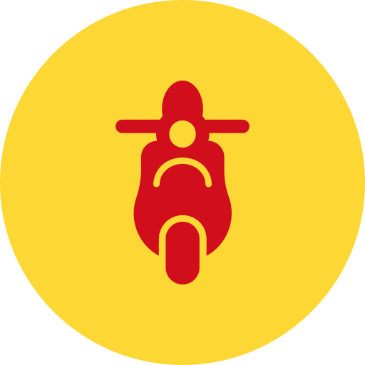 motocicleta icono gratis