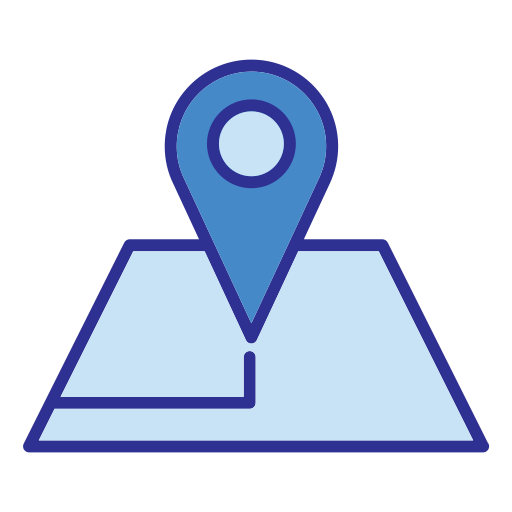 Location pin Generic Blue icon