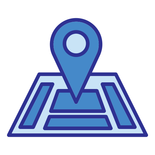 Location Pin Generic Blue Icon