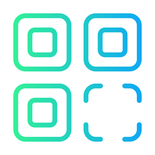 Qr code Generic Gradient icon