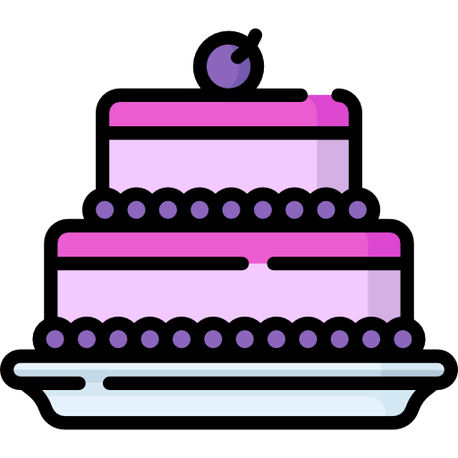 Cake Special Lineal color icon