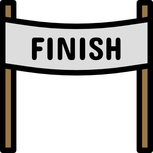 Finish Sign