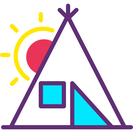 Tent free icon Tent free icon