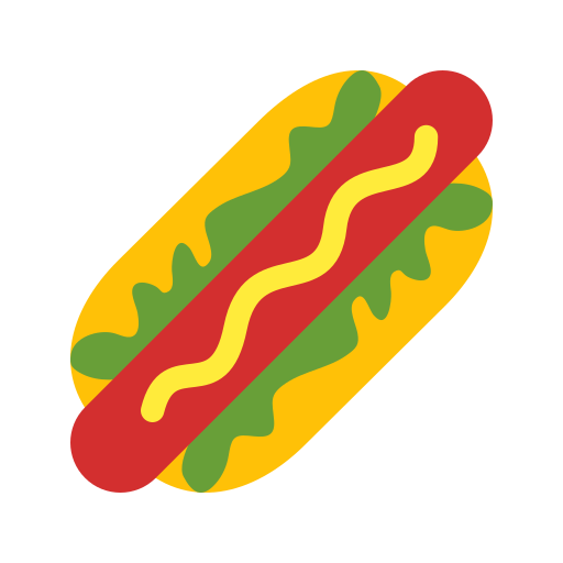 hot-dog Icône gratuit