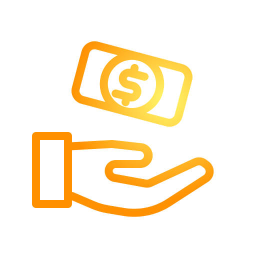 수수료 무료 아이콘