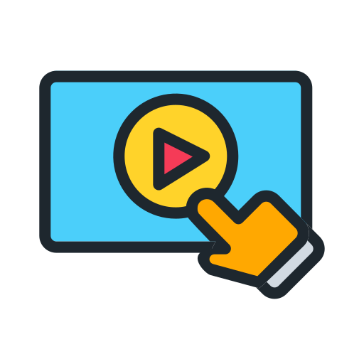 reproduce el video icono gratis