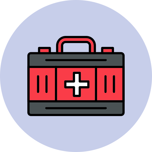 First aid kit Generic Outline Color icon