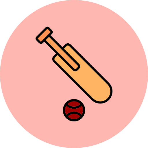 Cricket Generic Outline Color icon