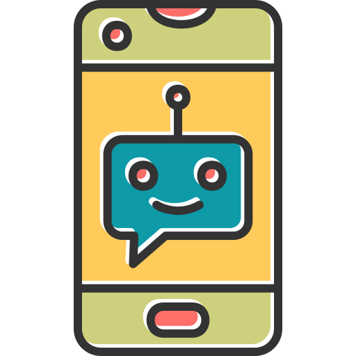 bot conversacional icono gratis